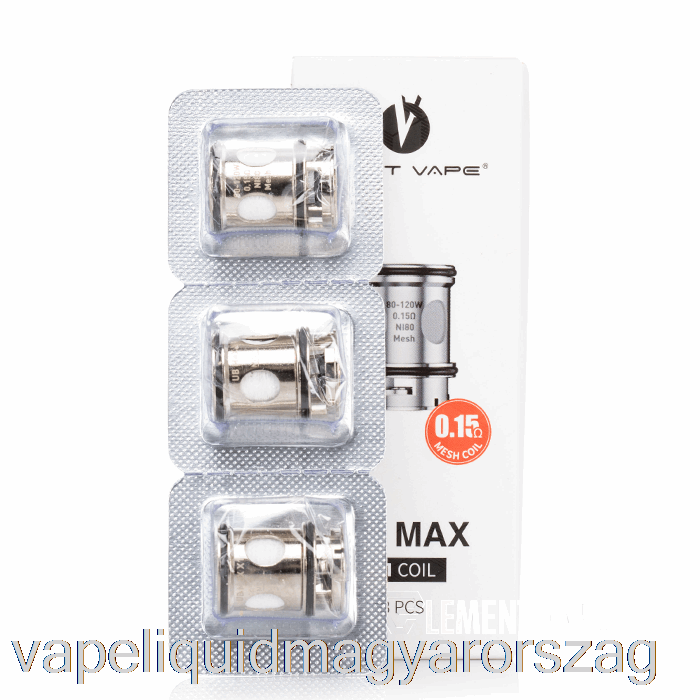 Elveszett Vape Ub Max Cseretekercs 0,15 Ohm Ub Max X1 Tekercs Vape E Cigi